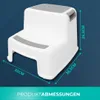 BUDDLEY 2 Stufen Tritthocker (2er Set) – Tritthocker Produktbild-Vorschau 2