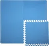 Colored Puzzle fitness podložka modrá, 4 ks Náhled obrázku produktu 2