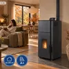 Pelletofen Yoren 22,2 kW mit Wasserführung, WLAN, 35 kg Produktbild-Vorschau 10