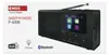 Přenosné rádio s Bluetooth, DAB / DAB+ / FM, černé Voir les images du produit