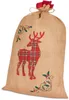 A Christmas sack with a reindeer design. Anteprima dell’immagine prodotto