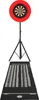 Dartboard-Set Sisal 46 cm Durchmesser mit selbstheilendem Produktbild-Vorschau 1