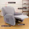 Topchances Velvet Recliner Chair Cover, Stretch Recliner Náhled obrázku produktu 5
