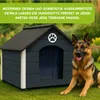 Outentin Hundehütte Outdoor Isoliert für Große Hunde – Produktbild-Vorschau 5