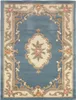 150x240 cm Ręcznie tuftowany dywan Lotus premium Blue Podgląd zdjęcia produktu 1