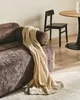 BELIANI 2-Sitzer Sofa Dunkelbraun Chenille Stoff Gepolstert Produktbild-Vorschau 4