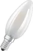 A single LED light bulb with a frosted white bulb and a silver base. Náhled obrázku produktu