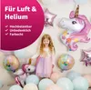 Palloncino XXL unicorno rosa 110 x 85 cm - palloncini ad Anteprima dell’immagine prodotto 2