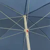 vidaXL Parasol de plage bleu 240 cm Voir les images du produit 7