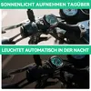 Motorrad Uhr Lenker Aluminium Quarz – 22-28mm, wasserdicht, Produktbild-Vorschau 5