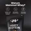 Mammut Nutrition - Whey Protein - 1000 g Zipp-Beutel, 1 x Produktbild-Vorschau 4