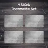 Tischset 4x45x30 cm Platzset Tischmatte Platzmatte Produktbild-Vorschau 4