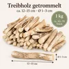 Treibholz getrommelt 1 kg: 1 kg – Maße und Lieferumfang auf einen Blick Produktbild-Vorschau
