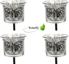 Windlicht Glas zum Stecken 10cm, 4 Stück, Farbe:silber Produktbild-Vorschau 2