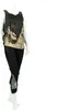 Leggings - 3/4 Capri mit Spitze - schwarz - one size - Produktbild-Vorschau 6