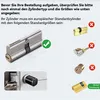Aluminium Smart Türschloss, TTlock, Fingerabdruck, Produktbild-Vorschau 5