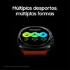 A smartwatch displaying multisport options with distance metrics. Podgląd zdjęcia produktu