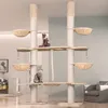 HAPPYPET XXL Kratzbaum-Landschaft für große Katzen - 2-in-1 Produktbild-Vorschau 2