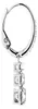 Orecchini Swarovski Stilla Attract Trilogy, color argento, Anteprima dell’immagine prodotto 4
