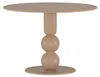 Venture Home Table à manger ronde Boule Beige Voir les images du produit 3