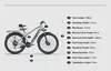 Bici elettrica fuoristrada J002 da 29 pollici, batteria Anteprima dell’immagine prodotto 6