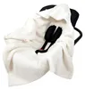 BabyLux Winter Einschlagdecke Bouclé 80x80 cm Kuschelige Produktbild-Vorschau 1