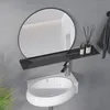 Badspiegel Kosmetikspiegel 50 cm Spiegel mit Ablage Produktbild-Vorschau 5