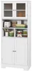 Kš¹chen-Sideboard mit 2 Schr?nken und 3 offenen F?chern, Produktbild-Vorschau 2