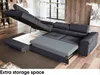 MEBLINI Schlafcouch mit Bettkasten - Ecksofa mit Produktbild-Vorschau 4