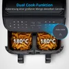 Friteuse à air chaud à double zone LIFE P20 XXL Twin MD Voir les images du produit 12