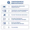 Türscharnier-Set Ersatz für Bosch 00268698 Scharnier für Produktbild-Vorschau 5