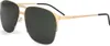 Italia Independent MOD 0211 I THIN METAL 120.120 GOLD SATIN Produktbild-Vorschau 1