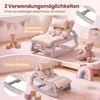 KOMFOTTEU 2 in 1 Babywippe, Schaukelsessel für Baby ab 6 Produktbild-Vorschau 7