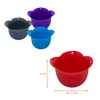 1.01 Coquetiers en silicone set de 4 - 4 couleurs assorties Voir les images du produit 2