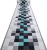 Läufer Antirutsch IDEN türkis 100 cm Blau 100x250 cm Produktbild-Vorschau 1