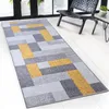 Kobercový běhoun na míru New York Šedý design s barevnými Náhled obrázku produktu 1