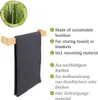 WENKO Bambus Handtuch Halter Stange 40 cm Bad Dusche Produktbild-Vorschau 2