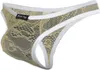 Unterwäsche Spitzen-Tanga, Transparent, Atmungsaktiv, Gold, Produktbild-Vorschau 5
