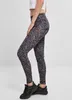 Urban Classics Ladies - All-Over-Pring Leggings hibi - XXL Produktbild-Vorschau 9