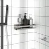 vidaXL Sprchová vanička 30x10x6 cm Brúsená nerezová oceľ Náhľad obrázku produktu 2
