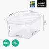 úložný box smartstore CLASSIC 10, 8 litrov Náhľad obrázku produktu 4