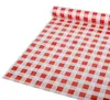 Tischdecke, Folie 50 m x 80 cm rot "Karo" Produktbild-Vorschau 3