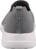 The back view of a gray Skechers Go Walk sneaker with a white sole. Náhled obrázku produktu