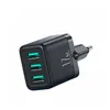 Joyroom Jr-Tcn02 3Xusb-A 17W 3.4A Netzladegerät - Schwarz Produktbild-Vorschau 2