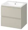 Cersanit | Meuble de salle de bain - Moduo 60 Cachemire mat Voir les images du produit 1