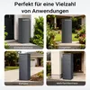 Schránka na balíky Wiltec antracitová 460 x 450 x 1400 mm, Náhľad obrázku produktu 16