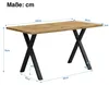 Esstisch (Marmoroptik weiß, 1-St., 140/80/76 cm), Produktbild-Vorschau 7