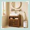 Mobile sottolavabo Relaxdays, A x L x P: 63 x 60 x 30 cm, 3 Anteprima dell’immagine prodotto 2