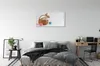 Glasbilder 100x50 Wandkunst Kaninchen Eier Produktbild-Vorschau 3