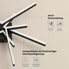 doporro LED Deckenleuchte 72W, 80 cm Deckenlampe für Produktbild-Vorschau 7